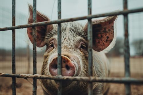 香豬畜牧養殖攝影的藝術與實錄 田園牧歌中的點滴光影